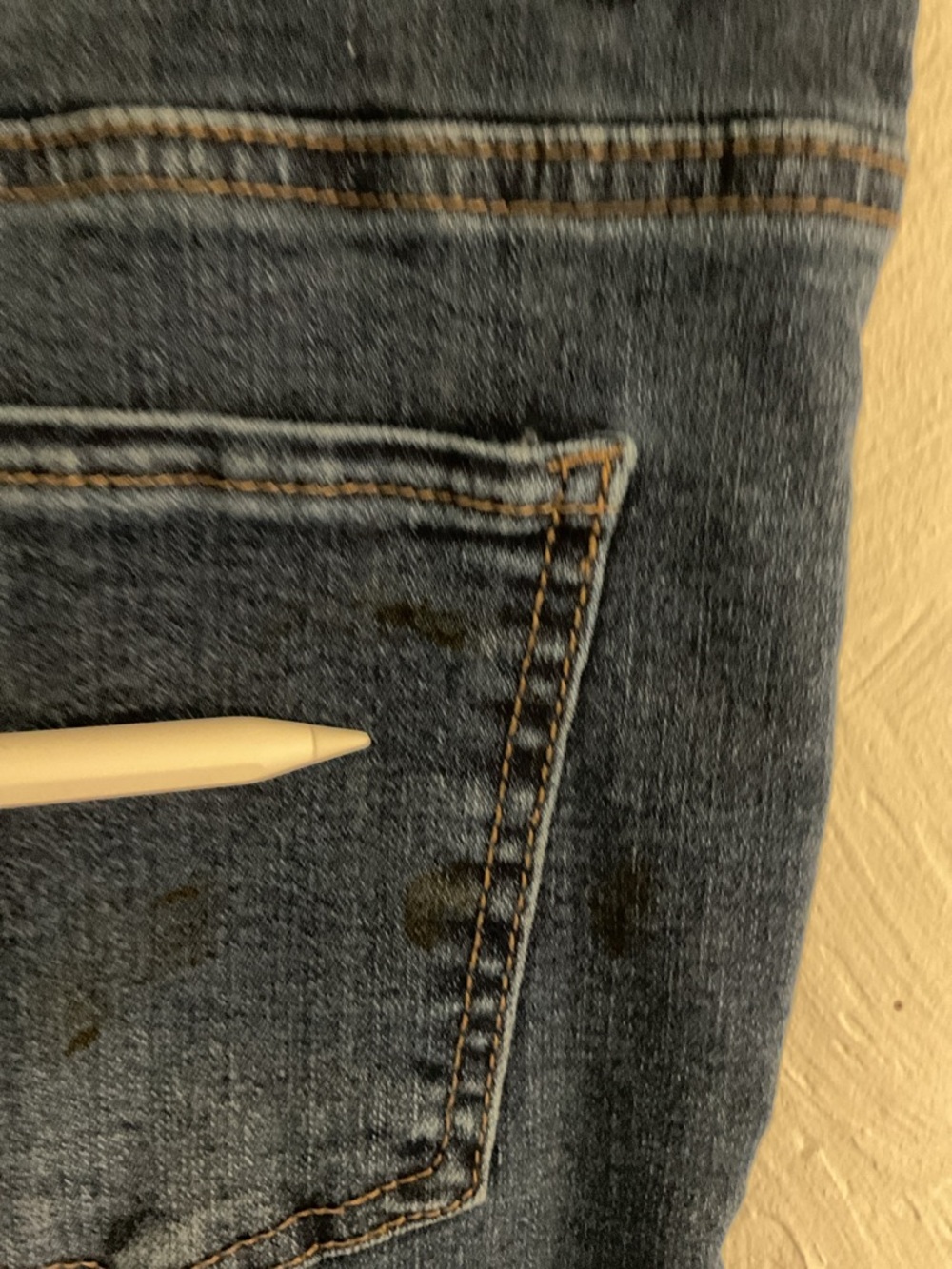 d. jeans High-Rise Sailor Skinny Jeans Size 4 Dark Blue Wash - Picture 7 of 8